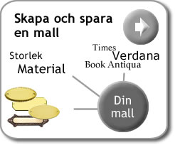 Skapa och spara en mall